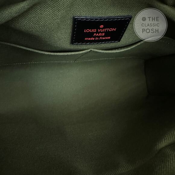 EUC Louis Vuitton Infrarouge Soft Trunk Clutch Bag GM Crossbody Shoulder - Picture 9 of 14